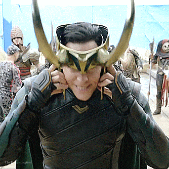 Loki Evil Grin Gif
