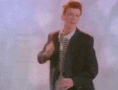 Never Gonna Give You Up Gif - GIFcen