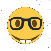 Nerd Emoji Gif - GIFcen